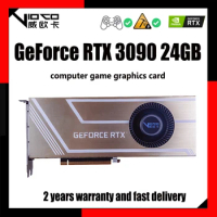 VIOCO RTX3090 24G Gaming Graphics Card GDDR6X 384Bit 8Pinx2 1935/1219MHz 24Gbps Video Cards RTX 3090 For Mining New Brand