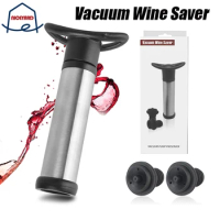Vacuum Wine Cork Champagne Sealer Fresh Bottle Cap Plug Red Wine Bottle Stopper Fresh-keeping Seal Creative Kitchen Bar Tools