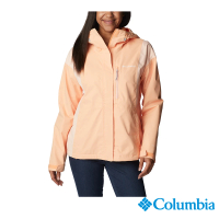 Columbia 哥倫比亞 官方旗艦 女款-Hikebound™Omni-Tech防水外套-橘色(UWR14300OG / 2023春夏)