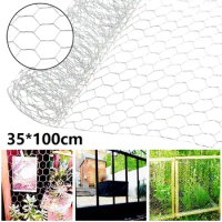 Iron Wire Chicken Wire Net Rabbit Netting Fencing Cages Aviary Fence for Protecting Flowers Green Plants Vegetables