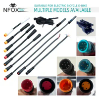 NFOX Brake Broken Wire Extension Sequence Transfer Magnetic Induction Signal Line for Electric Scooter E-bike Cable Bafang Motor
