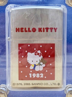 【震撼精品百貨】Hello Kitty 凱蒂貓 日本三麗鷗 KITTY ZIP限量版打火機造型-1982年#20808 震撼日式精品百貨