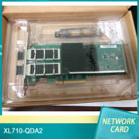 New For Intel XL710-QDA2 Dual Port 40Gb QSFP+ Server Optical Network Card High Quality Fast Ship