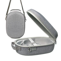 For PlayStation VR2 Storage Bag with Shoulder Strap for PSVR2 Glasses Zipper Bag Accessories Protective Case