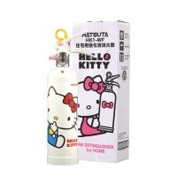 【正德防火】HELLO KITTY經典白│家用強化液滅火器(環保潔淨免回收│保固5年)