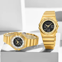 KADEMAN 9079 Men's Watches Simple Steel Belt Waterproof Quartz Women's Watch Trend Men's and Women Couple Pair Wristwatch