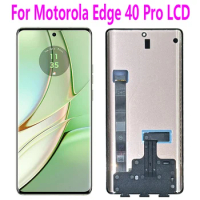 6.67“ OLED For Motorola Edge 40 Pro LCD Display Screen Touch Panel Digitizer Replacement 6.55" For Moto Edge 40 XT2303-2 lcd