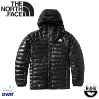 【The North Face】男 Summit L3連帽羽絨外套 美版《黑》3SQJ/防潑水羽絨外套/保暖外套(悠遊山水)