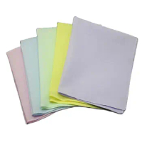 5Pcs Pure Color Cotton Handkerchief for Men and Women, Pocket Square, Plain, DIY Print Hankies, 28cm x 28cm