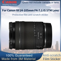Lens protective film For Canon RF24-105mm F4-7.1 IS STM Lens Skin Decal Sticker Wrap Film Anti-scratch Protector Case