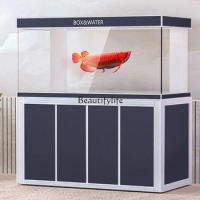 Large Living Room Aquarium Super White Glass Change Water Bottom Filter High-End Dedicated Fish Tank