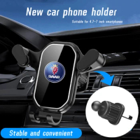 New Car Phone Holder Air Vent Hook Phone Mount 360-Degree Rotation Smart Phone Holder For Saab 93 95 Saab 9-3 9-5 900 9000