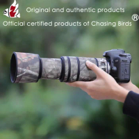 Chasing birds camouflage lens coat for CANON RF 100 400mm waterproof and rainproof lens protective cover rf 100-400mm lens cover