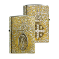 【Zippo】康斯坦丁-地域神探-常規版-反銀防風打火機(美國防風打火機)
