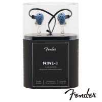 Fender NINE 1 IEM 入耳式監聽耳機｜金屬藍