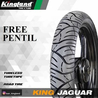 Ban Motor Kingland Jaguar 100/80-17 Tubeless Ban Motor Ring 17 Murah