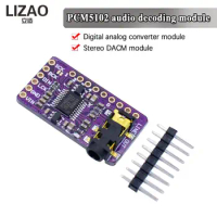 Interface I2S PCM5102A DAC Decoder GY-PCM5102 I2S Player Module For Raspberry Pi pHAT Format Board Digital PCM5102 Audio Board