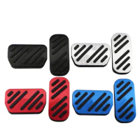 Car Pedals For Toyota C-HR CHR 2016 - 2022 AT Aluminium Alloy Brake Pedal Accelerator Pedal Auto Pads Cover Accessories