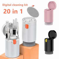 20/1 Digital Cleaning Kit Phone Camera Laptop keyboard Cleaning brush key Screen cleaner Dust Collector Christmas gift