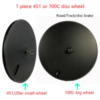 451/700C Carbon Disc Wheel Clincher 20er DIY Bike Tubular Bicycle Wheelset 20 Inch Road V/Disc-Brake Fixed Gear Track