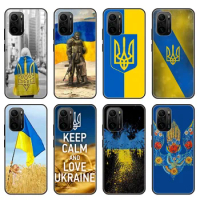 Phone Case For OPPO Reno 8 7 6 5 4 Pro Z 4G 5G phone Cover silicone soft shell For oppo Reno 8 7 PRO case reno8 Flag Ukraine