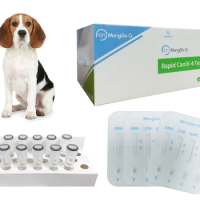 MongGoQ 10 Pcs Rapid Test Kit Anaplasma/Ehrlichia/ Canine/ Heartworm/Lyme Disease, CaniV-4