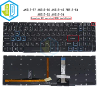 LA ES RU RGB Backlight Keyboard For Acer Predator Helios 300 PH315-54 Latin Spanish Russian Laptop Colorful Backlit NK151310B