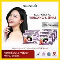 Roro Mendut Lulur & Masker Kulit Manggis Anti Aging Scrub Whitening Mask Masker Wajah Awet Muda Herb