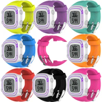 New fashion Sports Watch Silicone Watch Strap for Garmin Forerunner 10 15 GPS Running Watch small size strap for lady with Tools