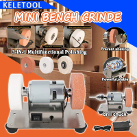 Mini Sander Small Double Grinder Machine for Table Grinding Micro Polishing and DIY Metal Wood Craft