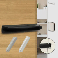 Push To Open Door Catch Wardrobe ABS Cabinet Magnetic Catch Cupboard Drawer Handle-free Touch Release Catch Durable