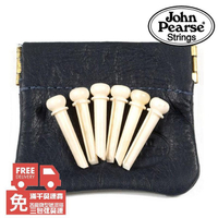 免運費 John Pearse PIN-BA 木吉他 民謠吉他 駱駝骨 鮑魚貝 弦釘 弦豆 止弦釘【唐尼樂器】