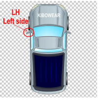 belook กรอบยึดกระจกมองข้างรถยนต์สำหรับ Honda Civic Sedan FA1 FA2 FA3 FD1 FD2 3 4 5 Mk8 FA FD FG 2D 4