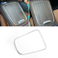 aimey สำหรับ Benz E Class W214 E300L E260L 2024 2025 กรอบตกแต่งขอบกล่องเก็บของแผงเกียร์กลางรถยนต์ AB