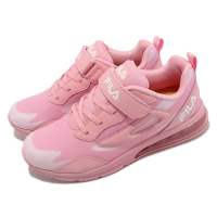 Fila 慢跑鞋 J404X 大童鞋 女鞋 粉紅色 氣墊 路跑 運動鞋 斐樂 3J404X551