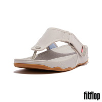【FitFlop】TRAKK II 調整式防水夾腳涼鞋-男(灰色)