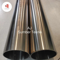 Pipa Sanitary SS316 L 2\ inch x panjang 1 meter - Food Grade / Stainless SS316"