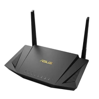 Asus RT-AX56U AX1800 Dual Band WiFi 6 Router, AiProtection Lifetime Internet Security, Full Home WiFi 6 AiMesh,Gaming Only