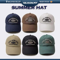 COD Ready Stock !! Retro 'NEW YORK' Baseball Cap Men Women Letter Embroidery Capsports outing sunscr