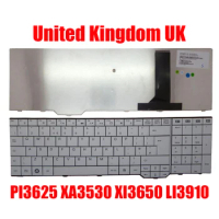 Laptop Keyboard For Fujitsu For Siemens Amilo PI3625 XA3530 XI3650 LI3910 860N71110 90.4H907.U0U 10600931060 United Kingdom UK