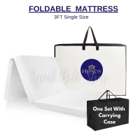HYPNOS 3ft Foldable Mattress Latex Feel Tri-Fold Single Size
