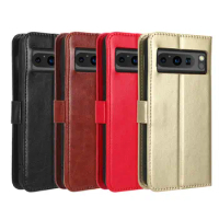 For Google Pixel 8 Pro GC3VE Case Wallet Flip Style Leather Magnet Phone Bag Cover for Google Pixel 8 Pro G1MNW with Card Slots