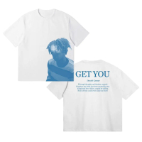 kaos vintage penyayi Daniel Caesar desain premium cotton combed 24s high quality Gaya Korea kemeja l