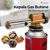 Firetric Kepala Gas Butane Jet Torch - Mudahkan Aktivitasmu, Hemat Waktu, Tahan Lama IH Gold