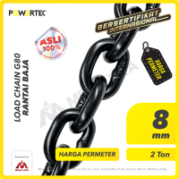 POWERTEC Load Chain / Rantai Baja G80 - 8mm
