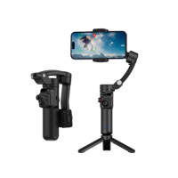 【GKI 耀麟國際】CYKE M02 手機三軸穩定器 智能追蹤藍牙摺疊手機穩定器(手機拍攝神器)