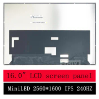 16.0" Slim LED matrix for Asus ROG Zephyrus M16 GU604VY-NM042X laptop lcd screen panel Replaement 2560*1600P 16:10 240hz MINILED