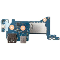Original New USB for HP 340 348 G7 TPN-I136 Laptop USB Type-C Board Switch Board SD 6050A3126901 Repair Accessory 100% Tested