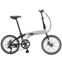 Folding Bike 20 Inch 7 Speed Portable Light Cycling Portable Disc Brake Adult Kids Students Bicicleta Road Bicycle Free Shipping