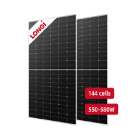 High Quality Longi Bifacial Solar Module Hi-mo 6 Double-glass 550W 555W 560W 565W 570W 575W 580W PV Panels